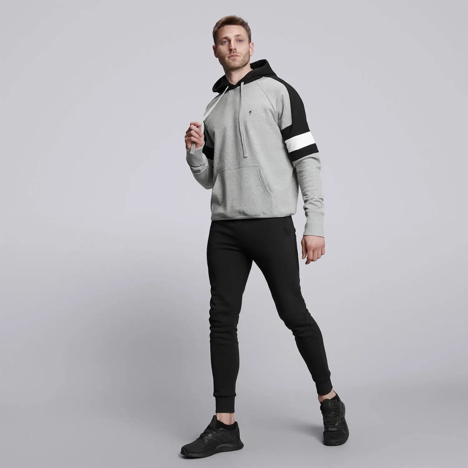 Male Velocity Hoodie - Grey
