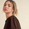 Mali Baby Tee Short Sleeve Top Brown-TOP-AEMI + CO-S-Urbanheer