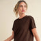 Mali Baby Tee Short Sleeve Top Brown-TOP-AEMI + CO-S-Urbanheer
