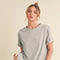 Mali Baby Tee Short Sleeve Top Heather Gray-TOP-AEMI + CO-S-Urbanheer