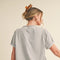 Mali Baby Tee Short Sleeve Top Heather Gray-TOP-AEMI + CO-S-Urbanheer