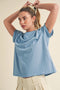 Mali Baby Tee Short Sleeve Top Ocean-TOP-AEMI + CO-S-Urbanheer