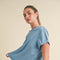 Mali Baby Tee Short Sleeve Top Ocean-TOP-AEMI + CO-S-Urbanheer