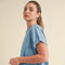 Mali Baby Tee Short Sleeve Top Ocean-TOP-AEMI + CO-S-Urbanheer