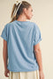 Mali Baby Tee Short Sleeve Top Ocean-TOP-AEMI + CO-S-Urbanheer