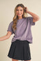 Mali Baby Tee Short Sleeve Top Plum-TOP-AEMI + CO-S-Urbanheer