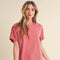 Mali Baby Tee Short Sleeve Top Rose-TOP-AEMI + CO-S-Urbanheer
