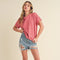 Mali Baby Tee Short Sleeve Top Rose-TOP-AEMI + CO-S-Urbanheer