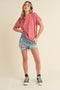 Mali Baby Tee Short Sleeve Top Rose-TOP-AEMI + CO-S-Urbanheer