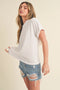 Mali Baby Tee Short Sleeve Top White-TOP-AEMI + CO-S-Urbanheer