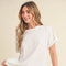 Mali Baby Tee Short Sleeve Top White-TOP-AEMI + CO-S-Urbanheer
