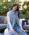Malia Denim Terry Puffer Vest