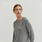 Maline Cashmere Softened Collared Sweater Top H.GREY-Top-Crescent-XS-H.GREY-Urbanheer