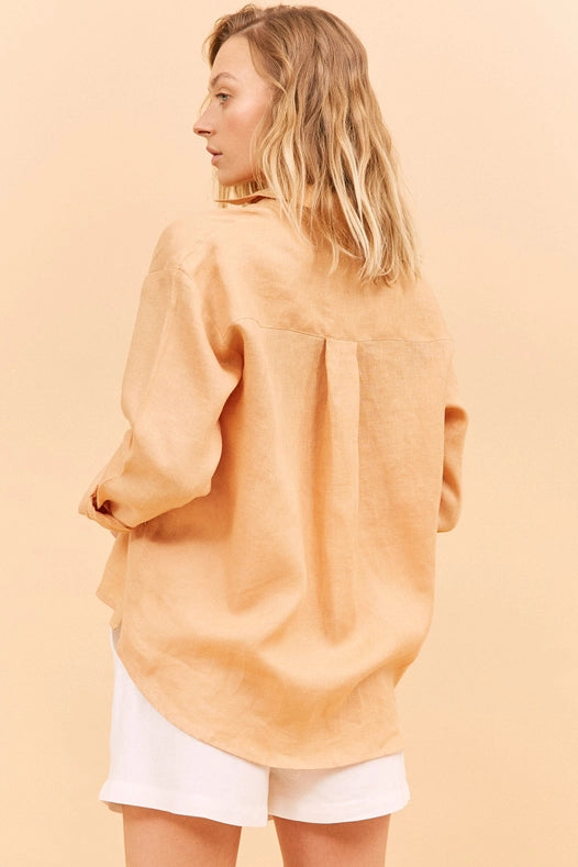 Mallow Shirt - Peach-SHIRTS-BEFORE ANYONE ELSE-L-Peach-Urbanheer