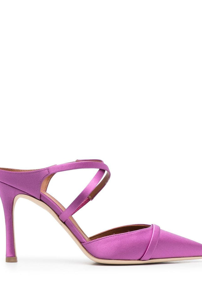 Malone Souliers With Heel Purple-women > shoes > medium heel-Malone Souliers-Urbanheer