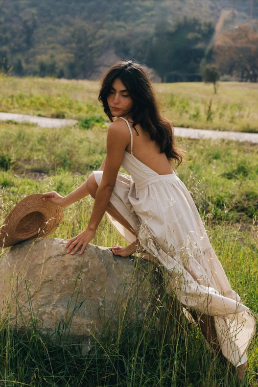 Malto Dress-Dress-Cousin The Label (Krewe du Q)-S-Beige-Urbanheer