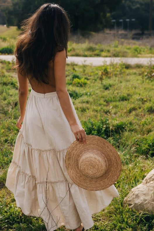 Malto Dress-Dress-Cousin The Label (Krewe du Q)-S-Beige-Urbanheer