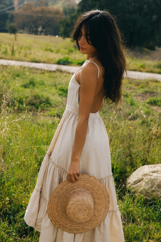 Malto Dress-Dress-Cousin The Label (Krewe du Q)-S-Beige-Urbanheer