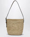 Manebí Raffia and leather crossbody bag