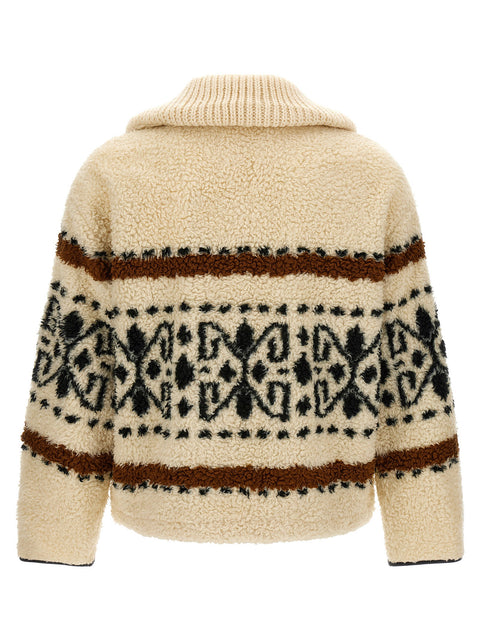Marant Etoile Patterned Lijka Coat