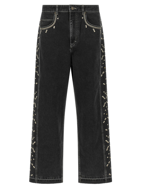 Marant Jorian Jeans With Embroideries