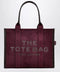 Marc Jacobs The Large Tote Bag in suede Dark Plum