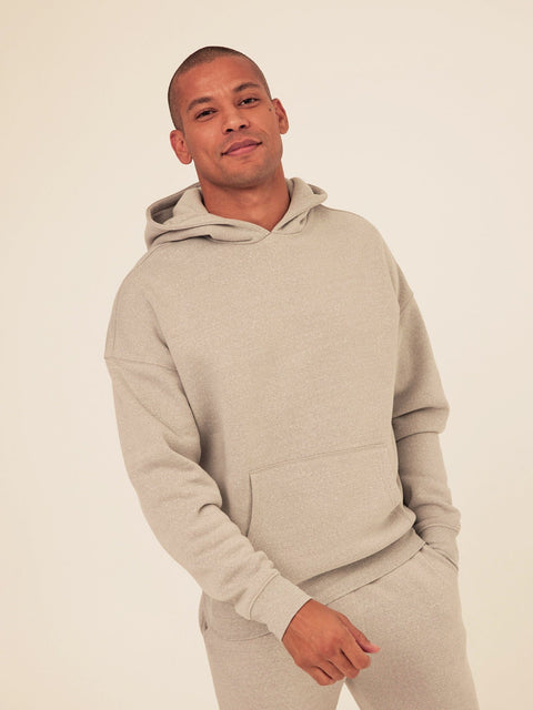 Marcel Triblend Fleece Oversized Hoodie