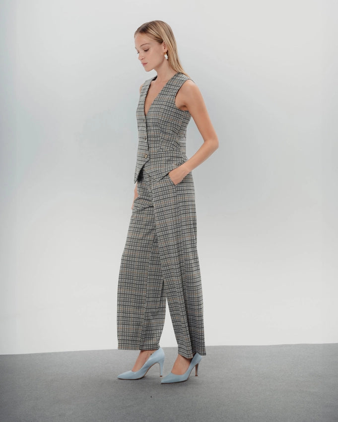 Margot Houndstooth Pants-Pants-Dolores Promesas-38-Urbanheer