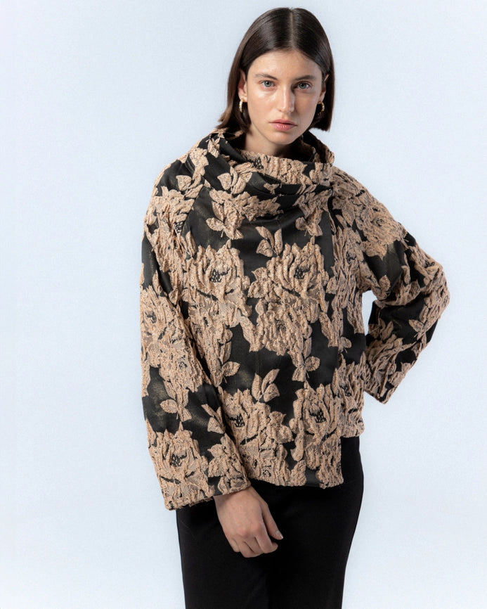 Margot Jacquard Jacket-Jacket-NIZA-M-Urbanheer
