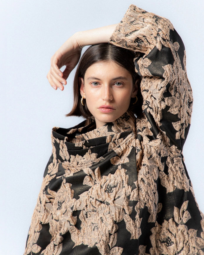 Margot Jacquard Jacket-Jacket-NIZA-M-Urbanheer