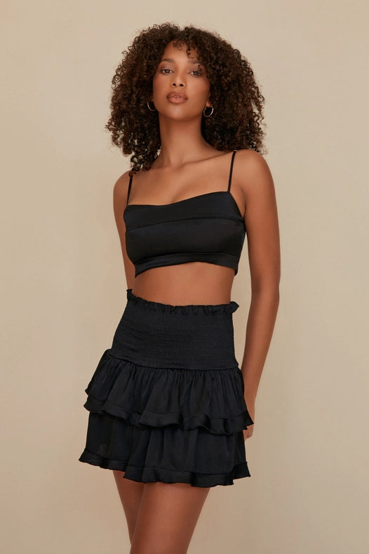 Margot Skirt - Black-Skirt-Before Anyone Else-XS-BLACK-Urbanheer