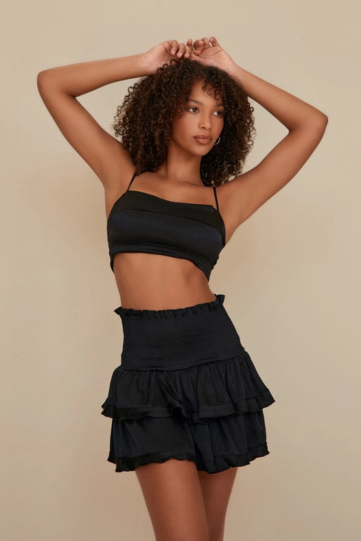 Margot Skirt - Black-Skirt-Before Anyone Else-XS-BLACK-Urbanheer