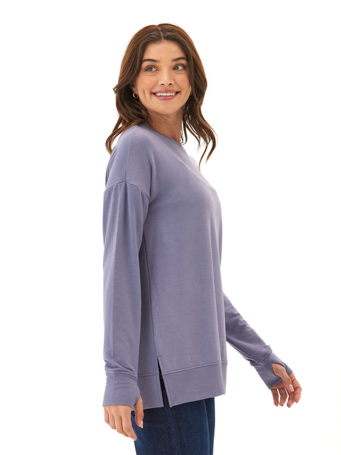 Mariah Modal Terry Tunic Top