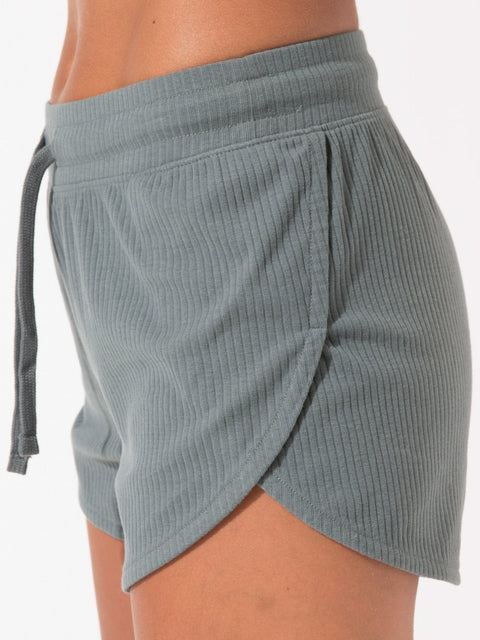 Mariana Dolphin Hem Rib Short