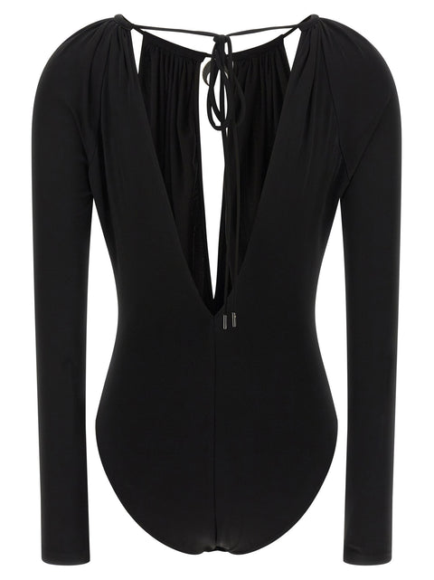 Marine Serre Jewel Pendant Bodysuit
