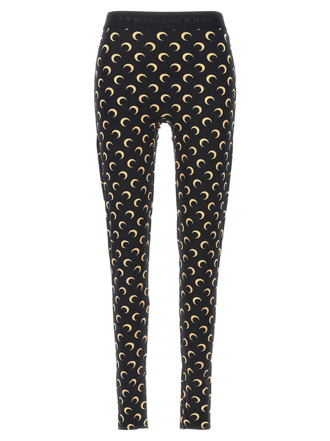 Marine Serre Moon Printed Leggings