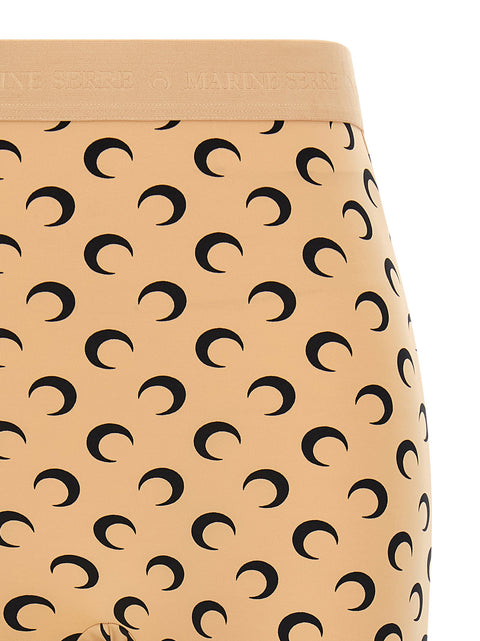 Marine Serre Recycled Moon Biker Shorts