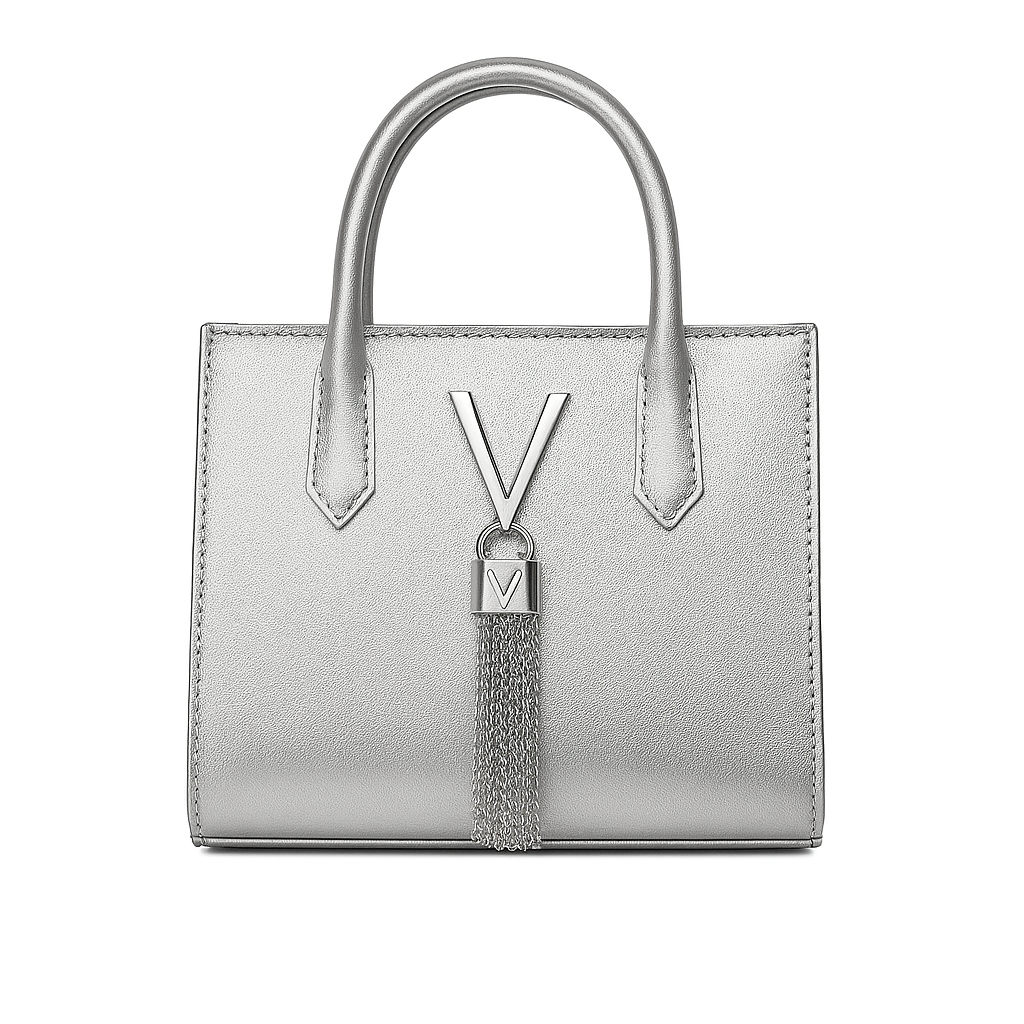 Mario Valentino Silver Handbag