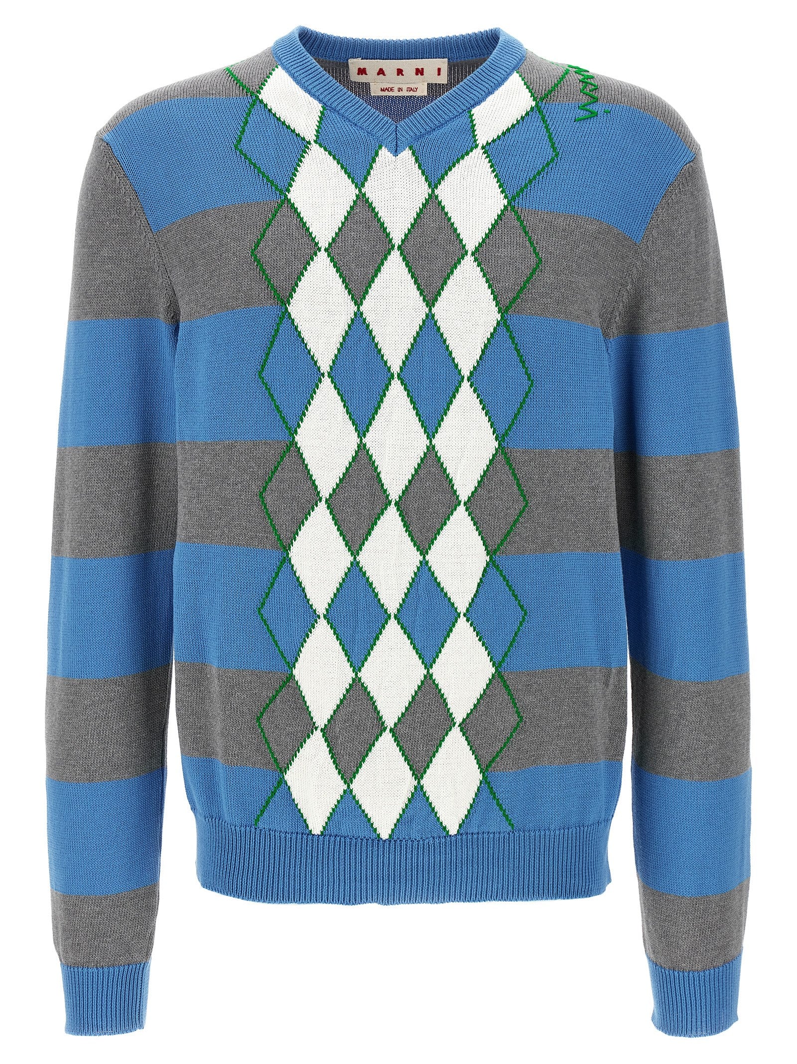 Marni Argyle Sweater