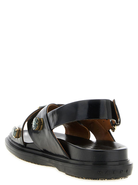 Marni Fussbett Sandals
