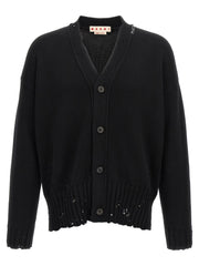 Marni Logo Embroidery Cardigan