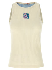 Marni Logo Patch Tank Top