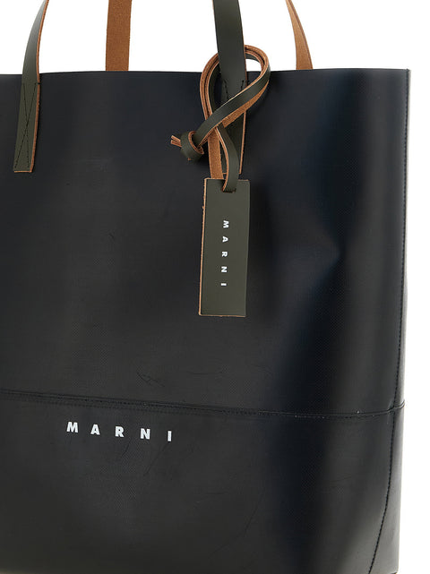 Marni Logo Shopping Bag