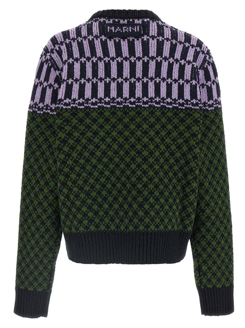 Marni Sweater With Geometric Pattern