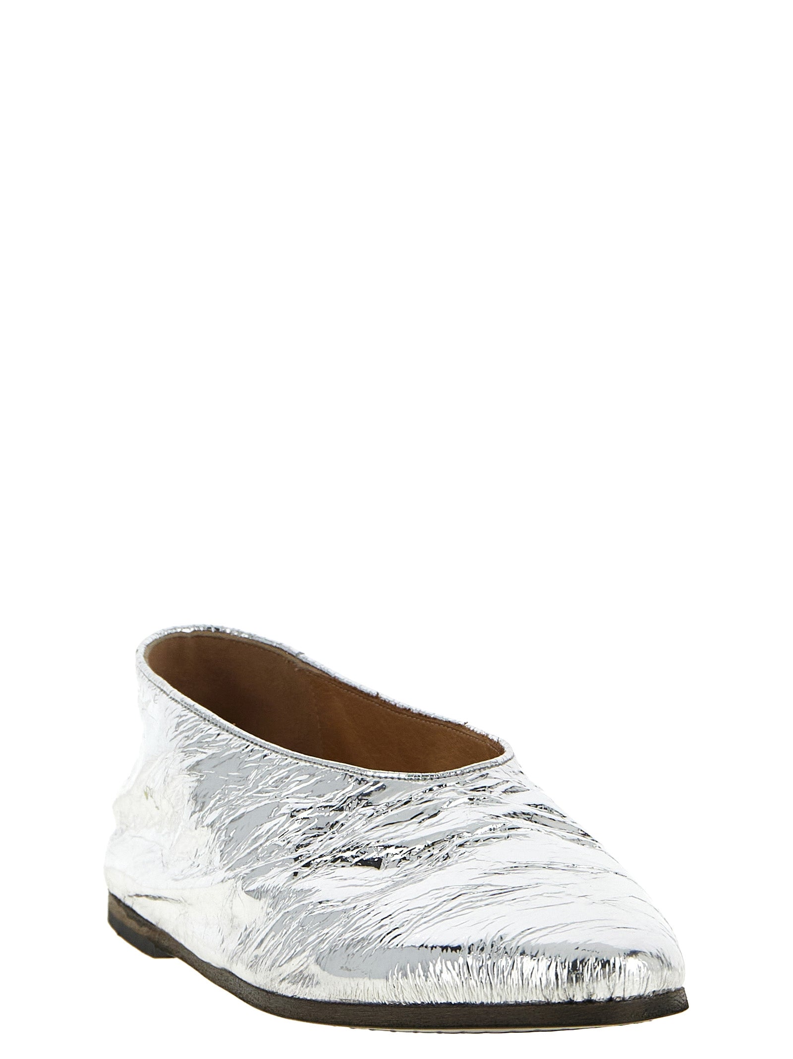 Coltellaccio Leather Ballet Flats