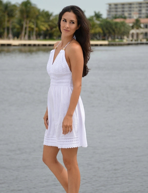 Martinique Dress-Dress-Cotton Natural-M-Urbanheer