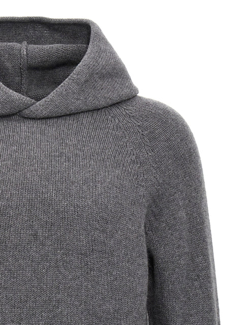 Ma'ry'ya Wool Hooded Sweater