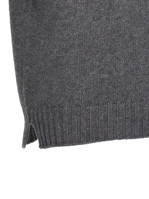 Ma'ry'ya Wool Hooded Sweater