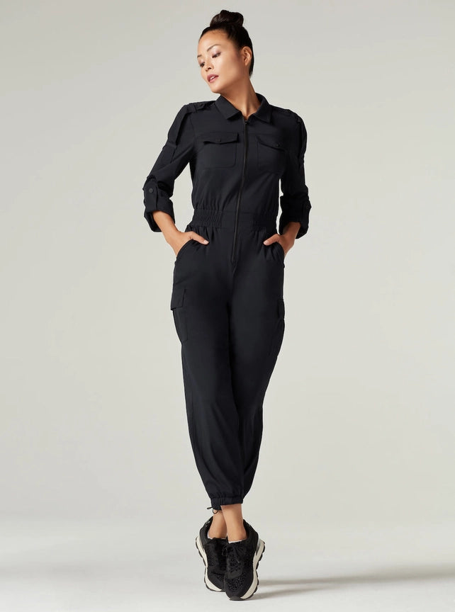 Mastermind Flightsuit Jls-Jumpsuit-Blanc Noir-XS-Black-Urbanheer