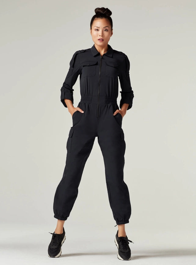 Mastermind Flightsuit Jls-Jumpsuit-Blanc Noir-XS-Black-Urbanheer